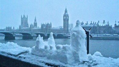 الثلوج في المملكة المتحدة
