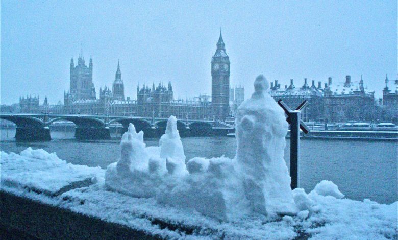 الثلوج في المملكة المتحدة