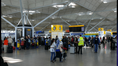 القواعد الجديدة في المطارات البريطانية