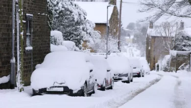 عاصفة قطبية تضرب بريطانيا مع درجات حرارة -15 مئوية