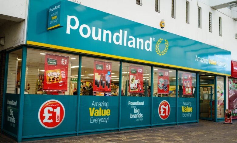 متاجر Poundland في بريطانيا تغلق فروعها تباعا في 2025